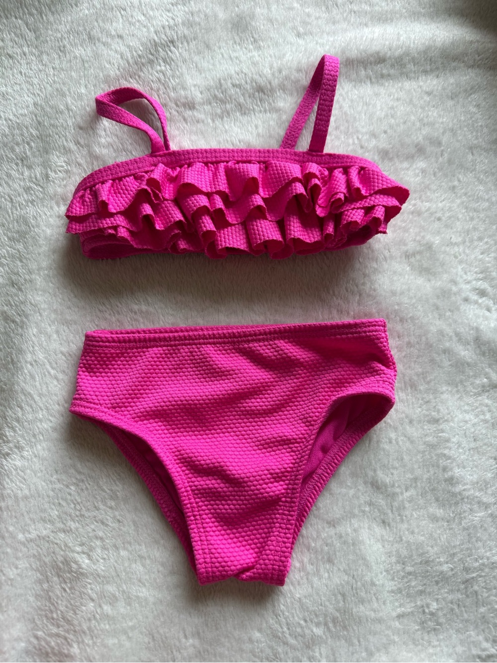 Baby Girl 2 Piece Pink Bathing Suit